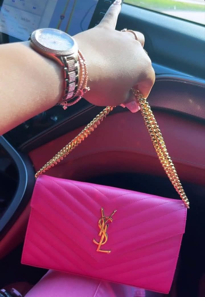 Pink Crossbody Ysl