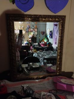 Mirror wall decour vintage 30x30