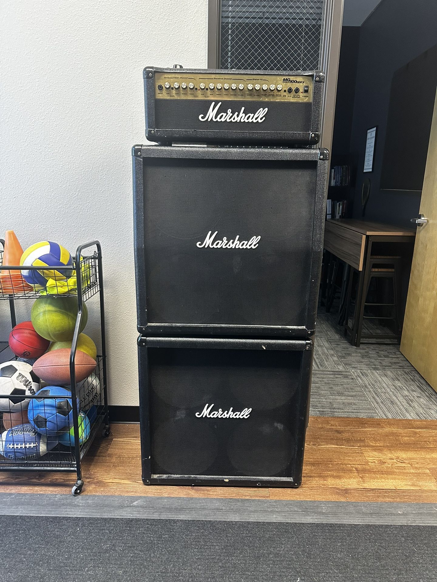 Marshall MG100HDFX Full Stack – Excellent Condition – Powerful 100W Setup!