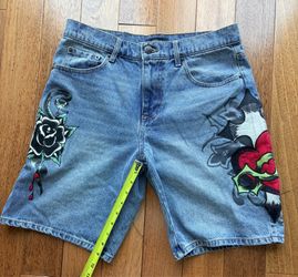 Men’s Vintage Ed Hardy Denim Shorts - Jorts!