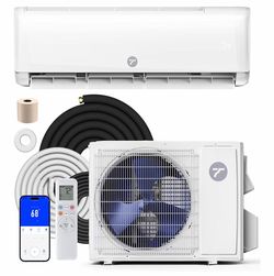 12000 BTU Mini Split Air Conditioner, 115V 22 SEER2 AC & Heat Pump