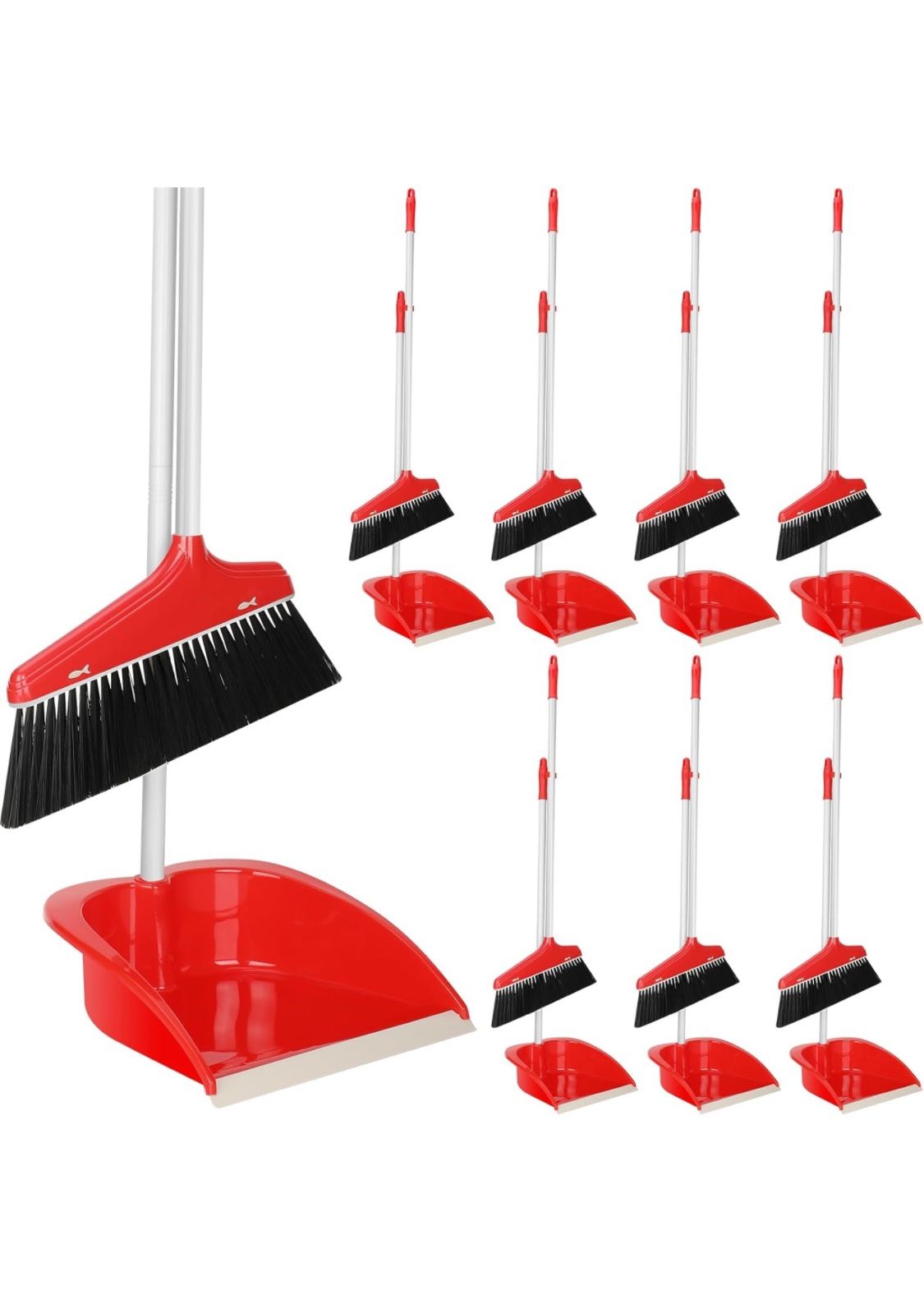 Broom And Dustpan Set Of 8