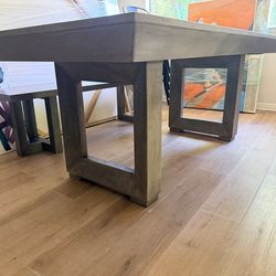 Dinning room table and bench