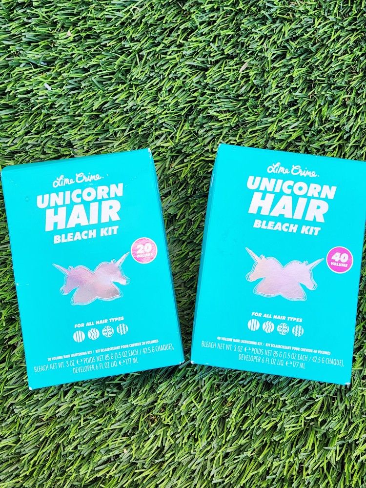 Lime Crime Unicorn Hair Bleach Kits