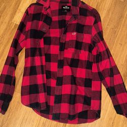 Hollister Flannel Size S