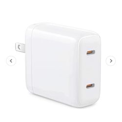 Wemiss 40W USB-C Wall Fast Charger with Foldable Plug