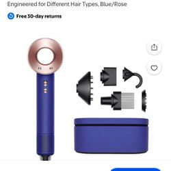 Dyson Supersonic Hair Dryer Gift Set Edition: Fast Drying, Controlled Styling, Powerful, Low Noise, Light Weight, Engineered for Different Hair Types,