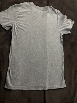 Plain Gray Crew Neck T-Shirt
