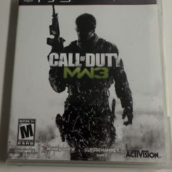 Call of Duty MW3- PS3 video game, pre-owned (tested)
