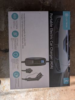 Lectron Portable Electric Car Charger 40 amp EV