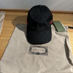 Original GG canvas baseball hat with Web