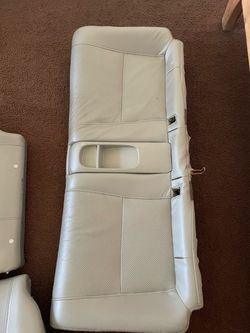 Acura Rsx rear leather seats