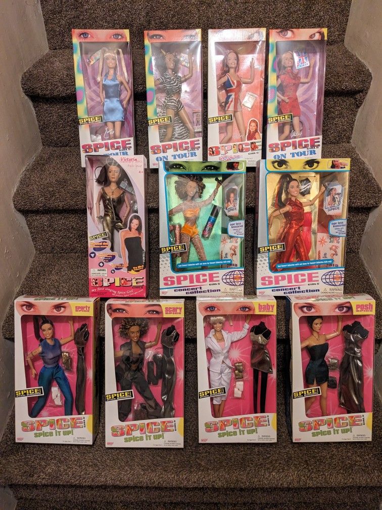 Spice Girls Dolls (Lot Of 11)