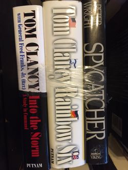 Three hardbacks