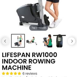 Digital rowing machine.