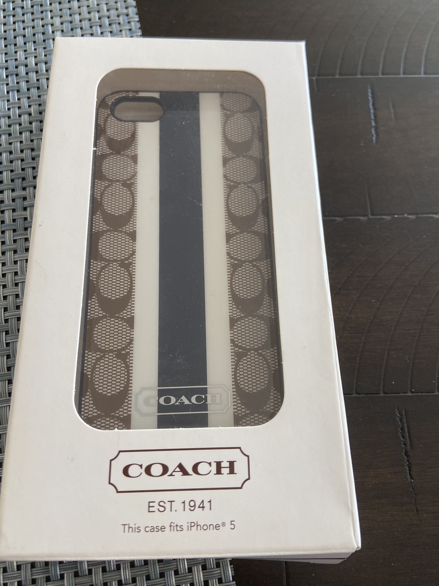 Coach Iphone 5 case