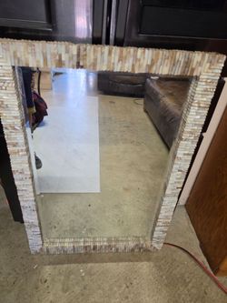 Made Goods oyster mirror