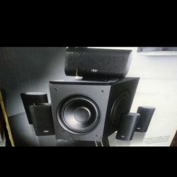 Home Teather W/Dual Subwoofer New Never Used  