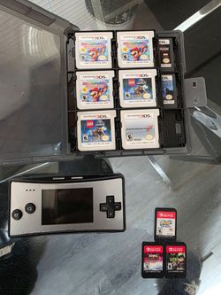 Nintendo Game Lot with Game Boy Micro