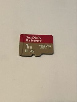 New 1TB Sandisk Extreme Micro SD Card