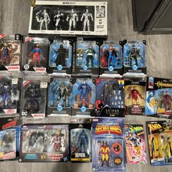 Marvel Legends , DC Mcfarlane Figures