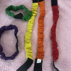 Sports/ 3 Legged Race Bands Elastic Training Expansion Props for Kids Group Activity. Qty(76)
