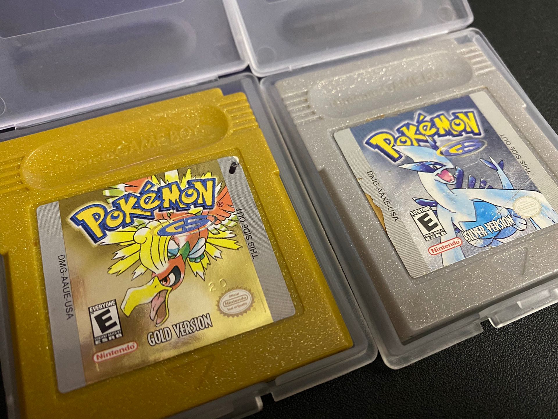 Pokemon Gold And Silver AUTHENTIC GBA Games