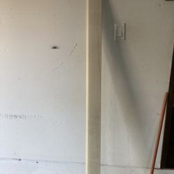 72” Long Piece Of White Trim
