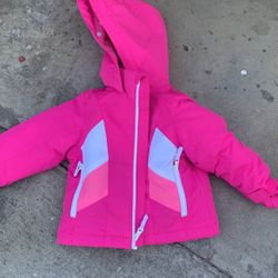 Pink 12m Warm Jacket With Inner Jacket