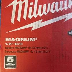 Milwaukee Magnum 1/2 Drill