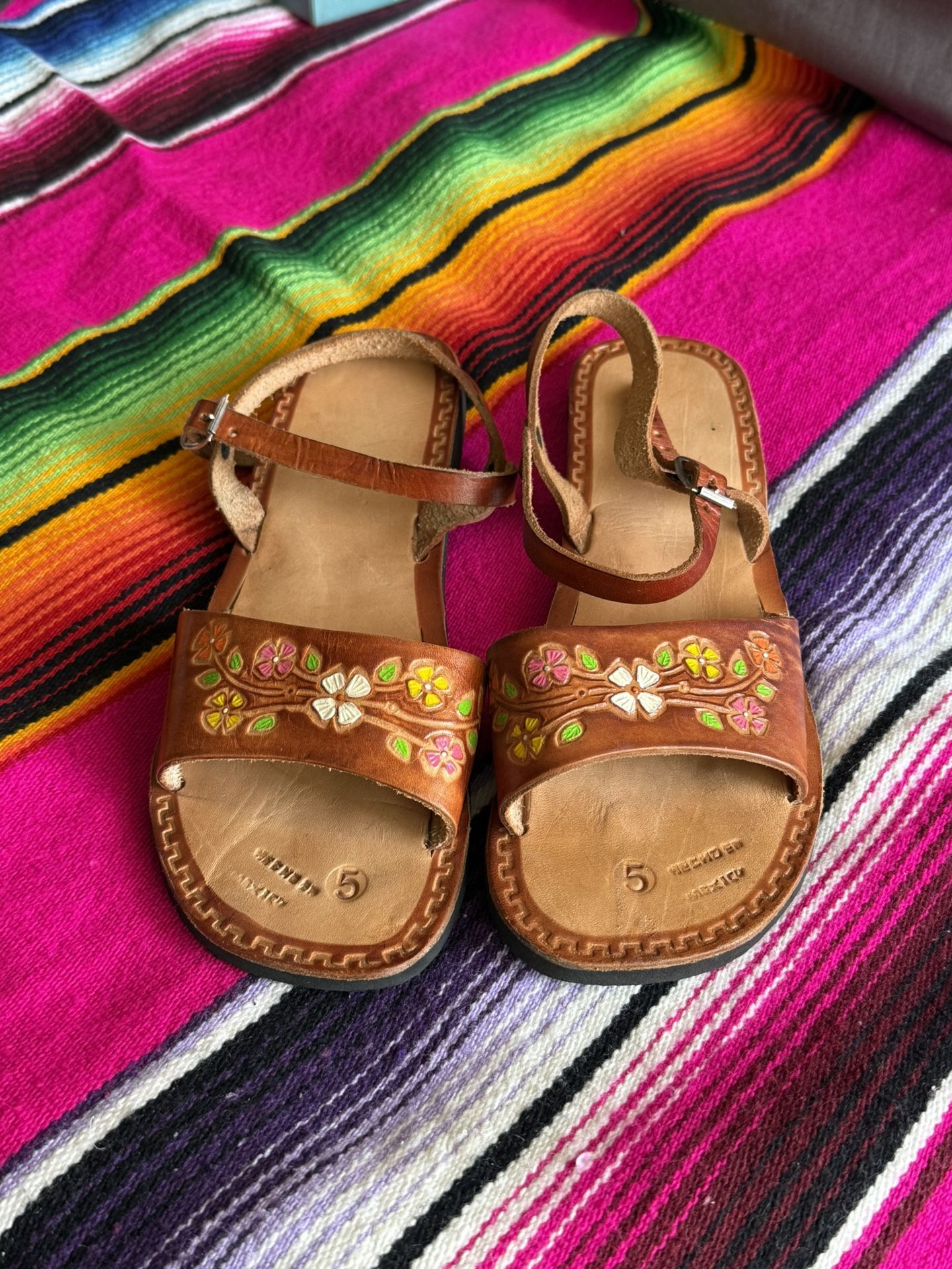 Mexican Leather Women's Sandals