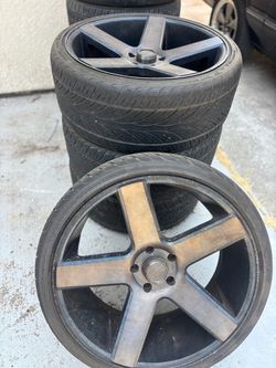 22” 5x5 Chevy rims