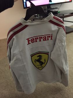 Ferrari jacket leather