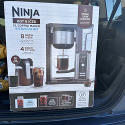 Ninja Hot & Iced XL Coffee Maker W/ Rapid Cold Brew
