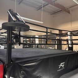 BOXING RING AND BAGS 