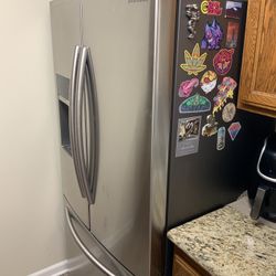 Samsung French Door Refrigerator With Bottom Freezer+ Water/Ice Hookup