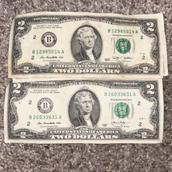 2$ Bills
