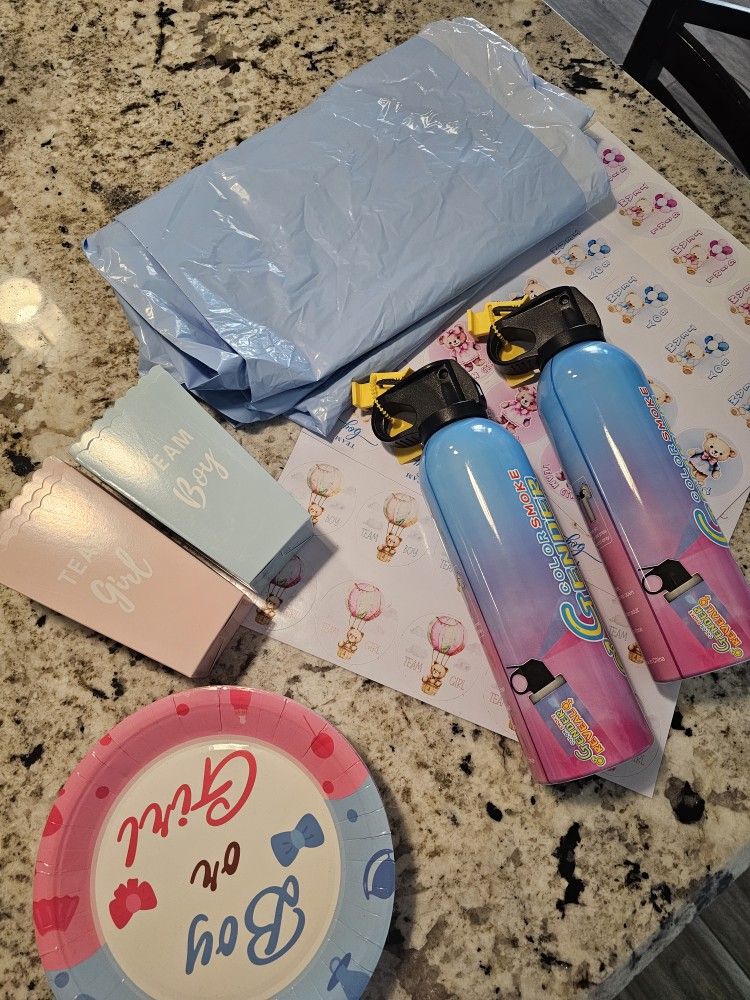 Gender Reveal Items