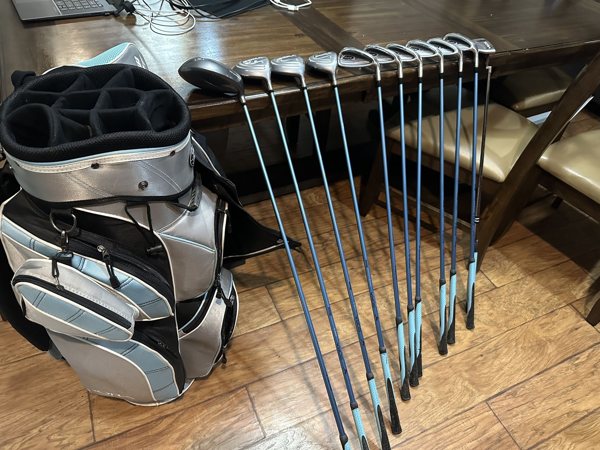 Mizuno Sora Golf Clubs Set Ladies Mizuno Golf Clubs Rare Mixuno Golf Bag