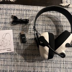 Wireless Gaming Headset Black/White