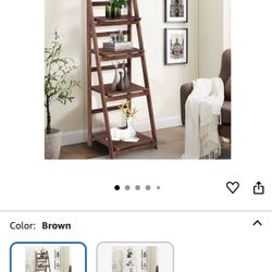 Wood Lader Shelf 