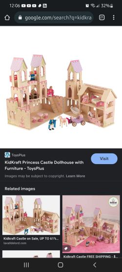 Wood Princess Castle Dollhouse By Kidkraft