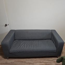 Grey Small IKEA Couch