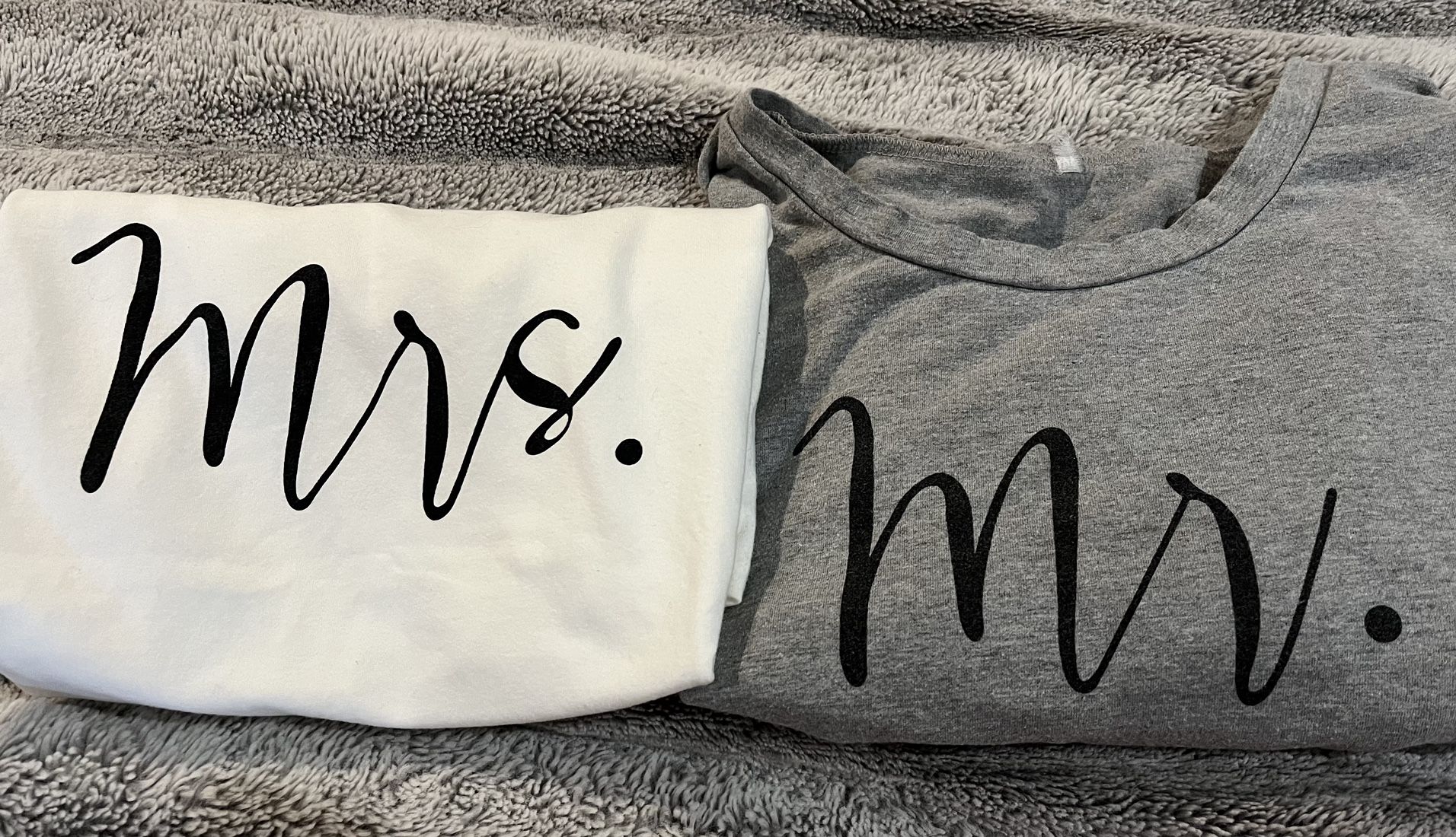 Mrs & Mr Shirt