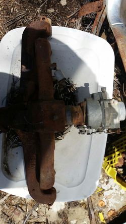 1938 Chevy intake and carburetor