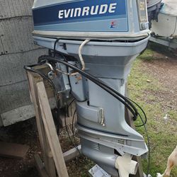 1985 Evinrude 50 HP Outboard Boat Motor Thumbnail