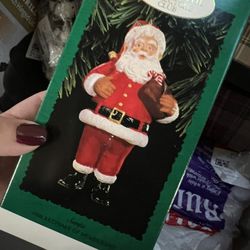 Hallmark Collectible Santa Ornament 