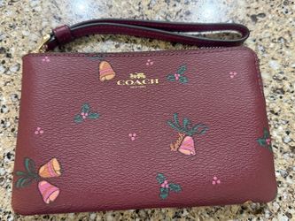 Coach Holiday Wristlet