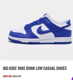 BIG KIDS' NIKE DUNK LOW