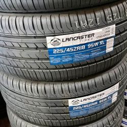 225 45 18 Tires Brand New Set